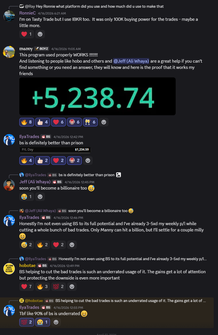Trader testimonial — +$5,238.74 win day